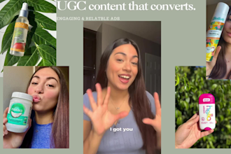 create a ugc video for e commerce