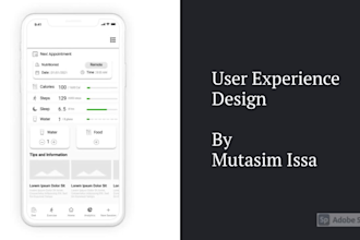 Review  design UX wireframe, business analysis, and user experience