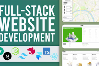 do any fullstack website development