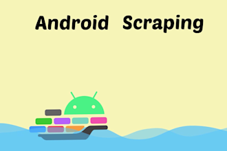 scrape data from any android application
