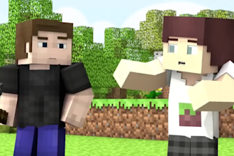make quality minecraft animation, trailer animation for you