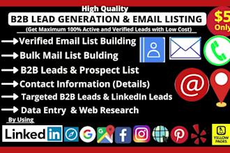 do targeted b2b lead generation, linkedin lead generation
