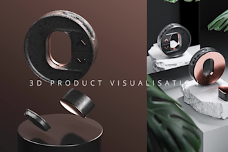 do a detailed 360 animation of your product