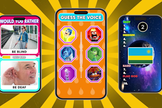 create  trivia quiz shorts for youtube tiktok instagram reels