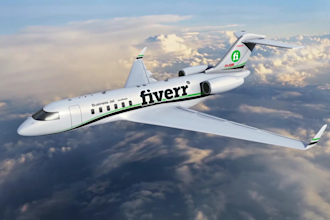 put your logo on airplane