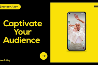 professionally edit videos, reels, and shorts for youtube, tiktok, and instagram