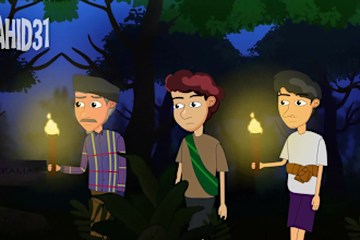 create a 2d cartoon animation for you