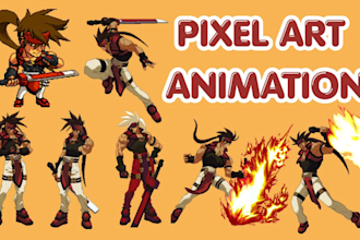 pixel art animation pixel art character design 2d sprite sheet pixel animation