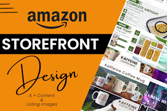 do amazon storefront design, ebc design, amazon storefront