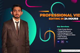 edit, trim and crop any of your video
