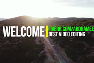provide professional social media videos editing services for businesses