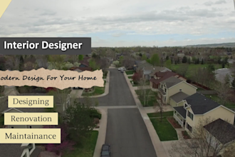do real estate commercial home decor interior design video