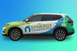 do any kind of car wrap design truck, bus, van wrap designs