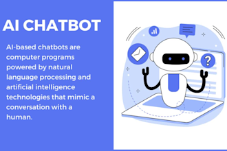 do ai chatbot development with dialogflow, IBM watson, manychat