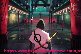 2d cartoon animation video, anime fighting, music video, youtube intro, trailers