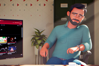 do 3d animation, game animation and 3d cartoon animation
