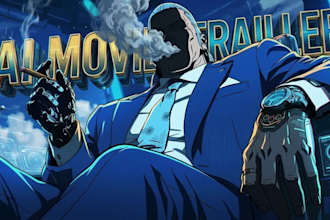 create ai anime video, or fight scene with storytelling, cyberpunk
