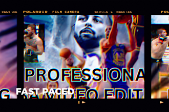 edit viral nba highlights for faceless channels with pro level production