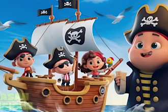 create ai animation story and 3d cartoon music videos