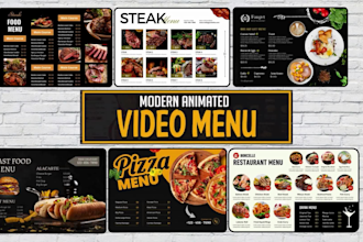 do food menu restaurant menu tv screen menu price list