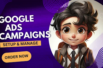 set up and manage google ads adwords and PPC campaigns from scrape SEM