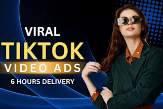 create tik tok video ads dropshipping product ads, ugc ads, and tiktok ads