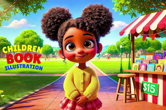 illustrate captivating children picture book illustration children picture book