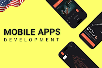 do mobile app development using flutter react native