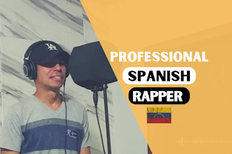 be your professional male rapper and singer
