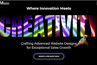 create 3d interactive wix website design wix studio webflow animated website r3f
