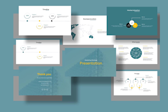 design german company presentation, investor pitch deck, powepoint slides