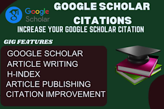 boost google scholar citation,backdate citation,publish artic using researchgate