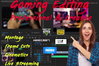 do funny gaming montage video editing for youtube