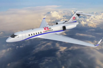 create airplane logo animation