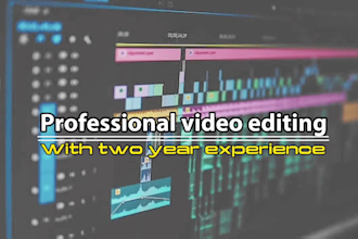 edit your video for youtube or whatever you want