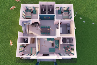 do animation for architectural and interior promo videos
