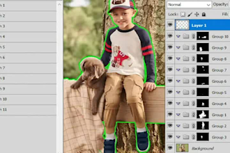do clipping path, alpha masking, and image cut out in 24 hours