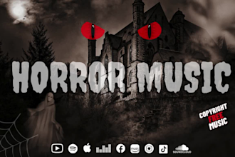 produce horror, creepy, ambient, haunted and scary music