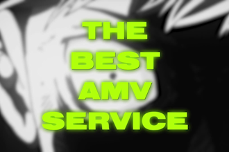 make an pro anime music video amv with your song in 4k