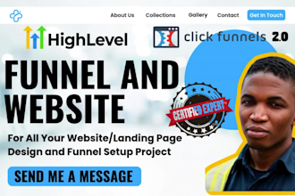 design expert clickfunnels, gohighlevel sales funnel workflow, landing page ghl