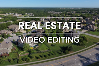 edit professional real estate videos