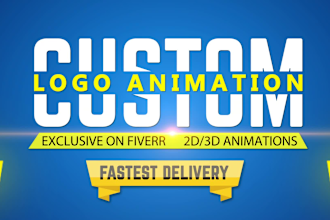 do custom logo animation youtube gaming intro video