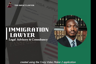 be your immigration attorney and provide legal advice