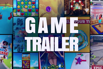 create a game trailer teaser and game promo videos