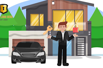 create locksmith animated promo video
