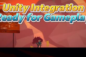 animate your 2d character in spine, gameready, unity integration