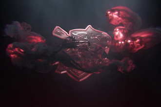 intro video for your logo dark ghost