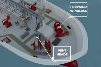do 3d gas tanker video oil and gas explainer animation technical ship animation