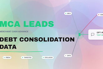 provide mca ucc leads and data, merchant cash advance leads