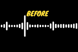 expertly fix your audio with professional noise reduction